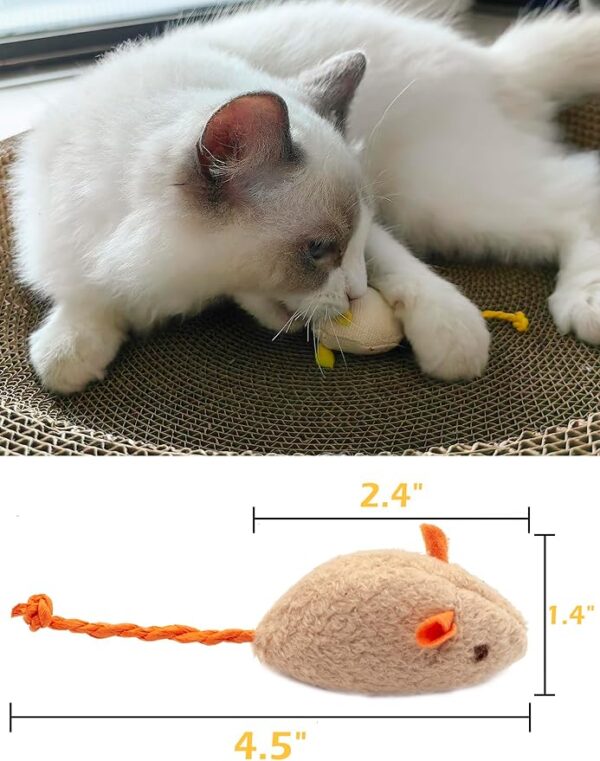 Catnip Infused Toy Mouse