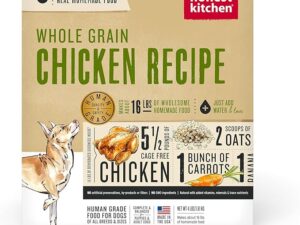 Dehydrated Whole Grain Chicken Dog Food,